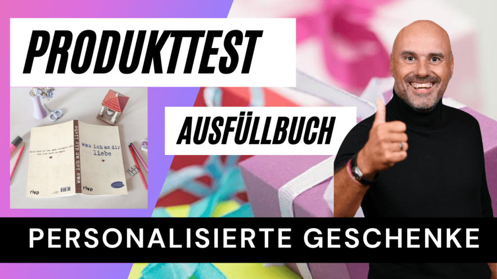 personalisiertes Ausfüllbuch
