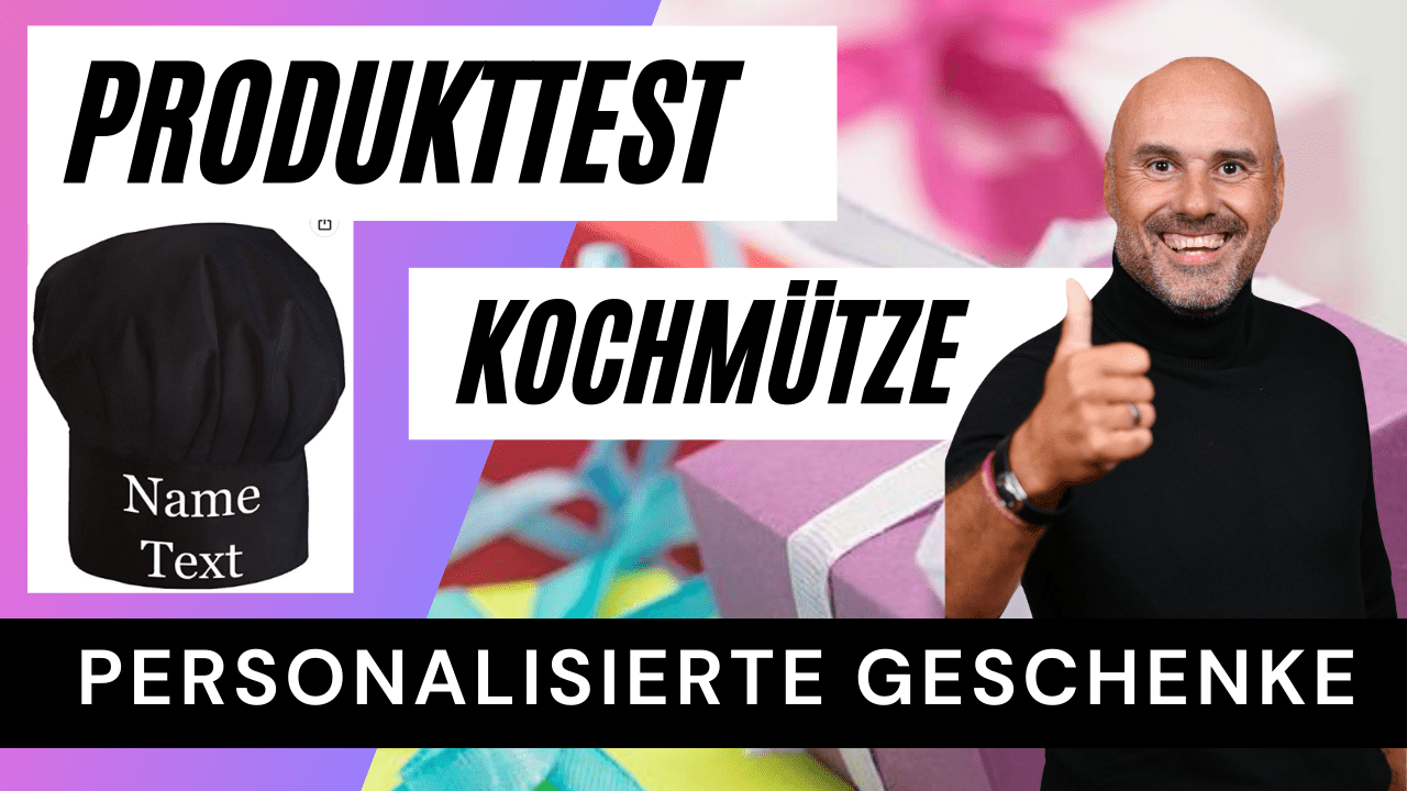 personalisierte Kochmütze